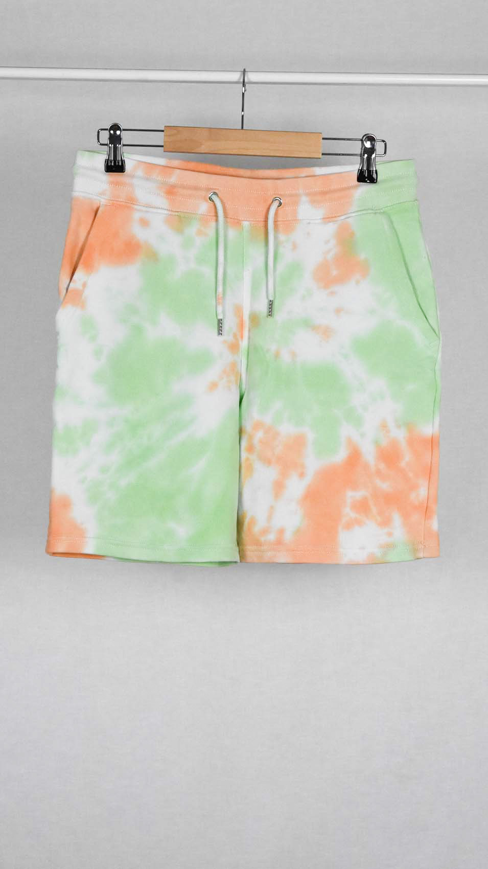 Shorts orange & grön