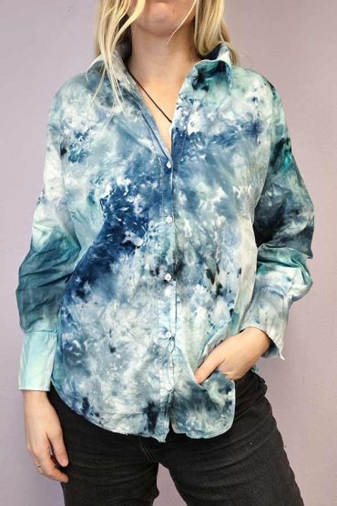 Ice dye skjorta